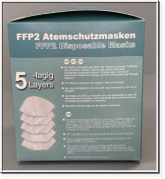 Atemschutzmaske FFP2 CE 2163