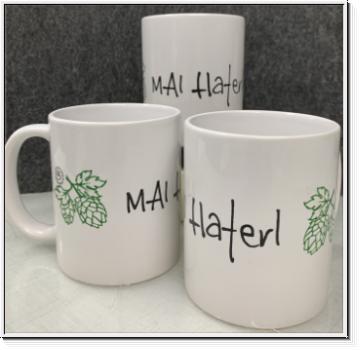 "MAI Haferl"-Style Keramiktasse mit Name 10oz